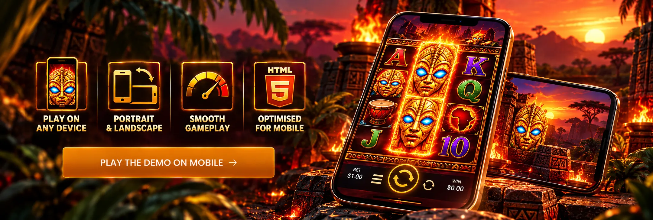 9 masks banner mobile